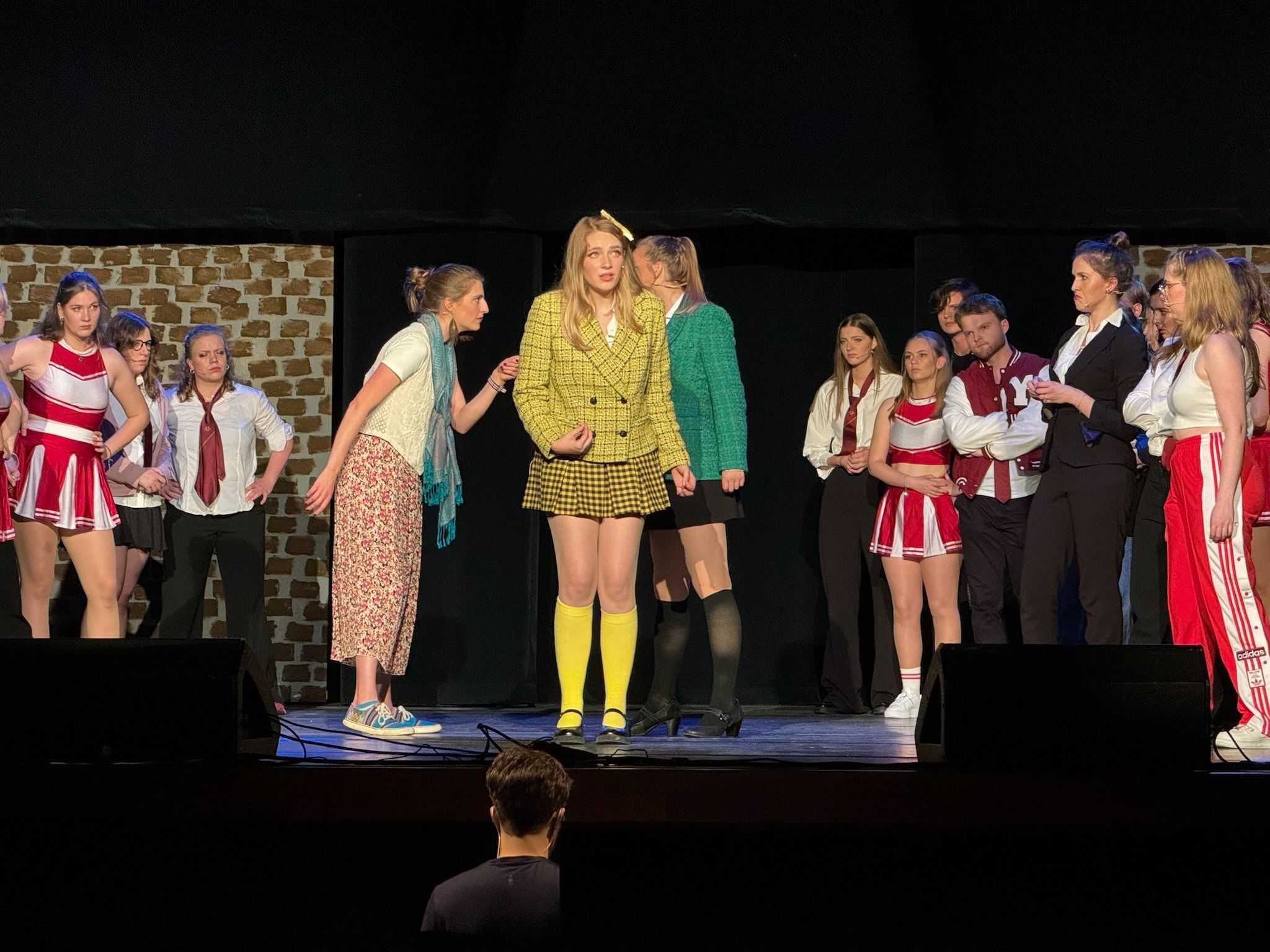Uitgelichte spelers tijdens een theatervoorstelling